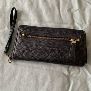 Black Wallet Wristlet